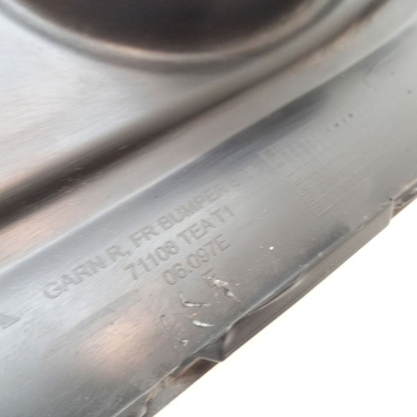 Moldura Farol De Milha Esquerdo C/detalhe Honda Civic 2018