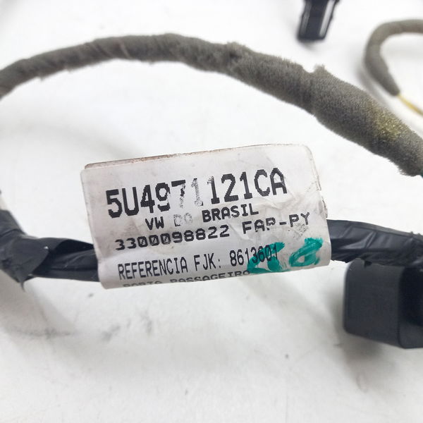 Chicote Da Porta Dianteira Direita Vw Gol 1.6 2022