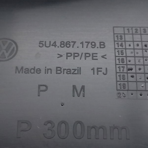 Forro Porta Traseiro Esquerdo Vw Gol 1.6 2022