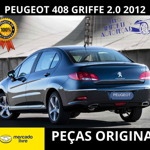 Buzina Caracol Dupla Peugeot 408 Sedan Griffe 2.0 2012