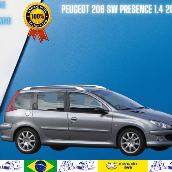 Capa Protetor Coletor Peugeot 206 Sw Presence 1.4 2008