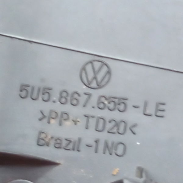 Acabamento Forro Da Porta Esquerda Vw Voyage 1.6 2021