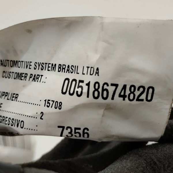 Chicote Da Porta Traseira Direita Fiat Siena Essenc 1.6 2018