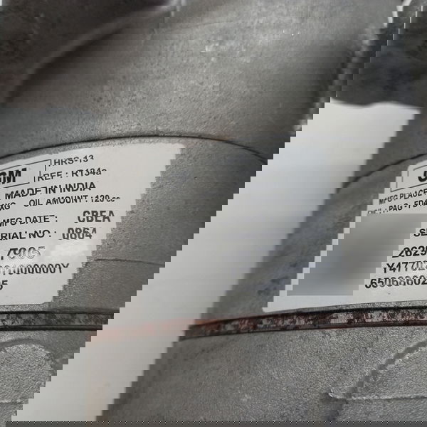 Compressor De Ar Chevrolet Tracker 2021