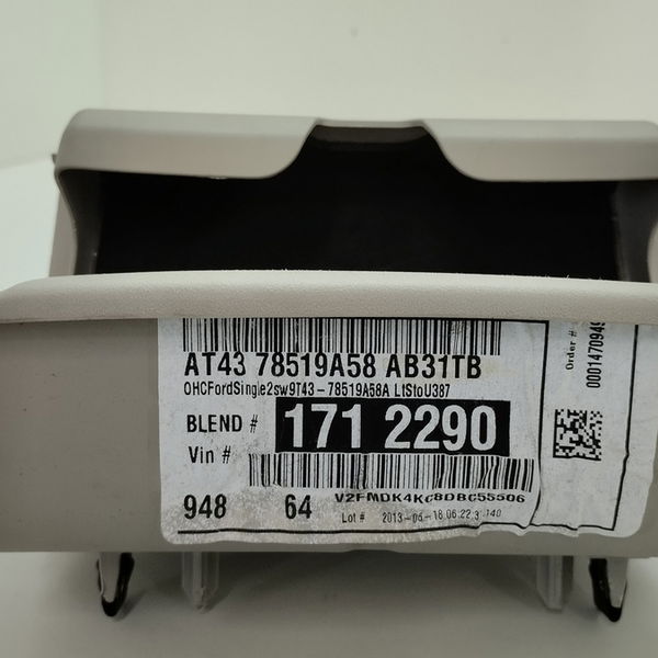 Luz Cortesia Do Teto Ford Edge Limited 3.5 2013