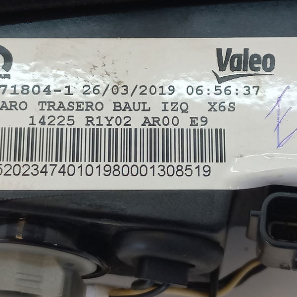 Lanterna Da Tampa Traseira Esquerda Fiat Cronos 1.3 2019