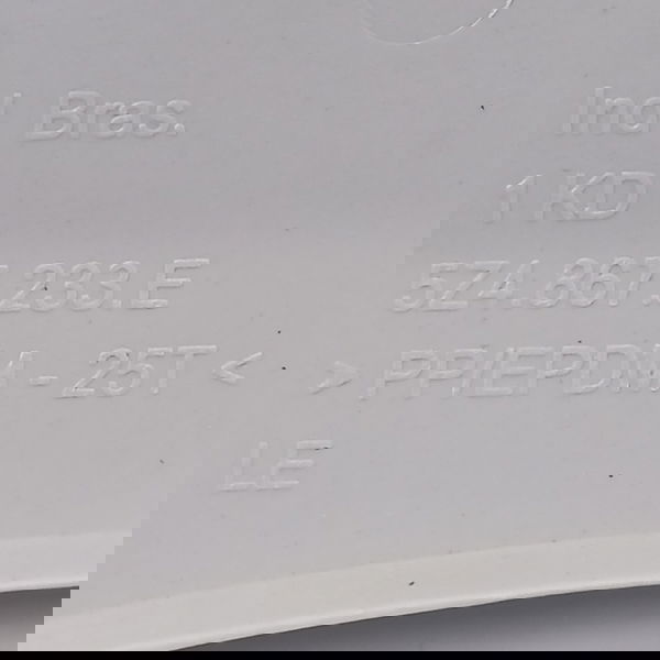 Acabamento Coluna Parabrisa Esquerdo Vw Fox Connect 1.6 2018