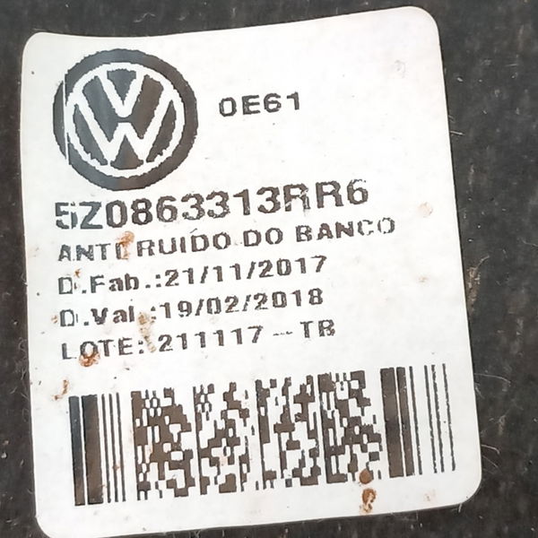 Revestimento Tampa Traseira Vw Fox Connect 1.6 2018