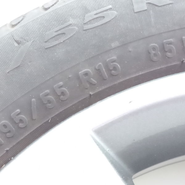 Roda De Liga Pneu 195 55 Aro 15 Vw Fox Connect 1.6 2018