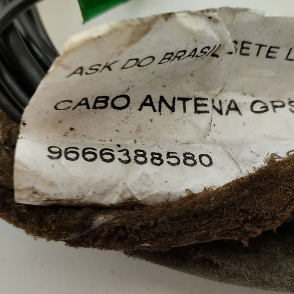 Cabo Da Antena Gps Peugeot 408 Griffe 2.0 2012