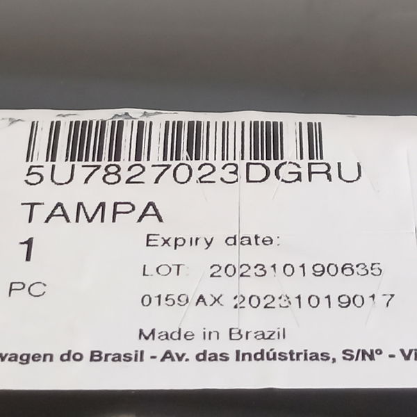 Tampa Traseira Nova Original Vw Saveiro 2023