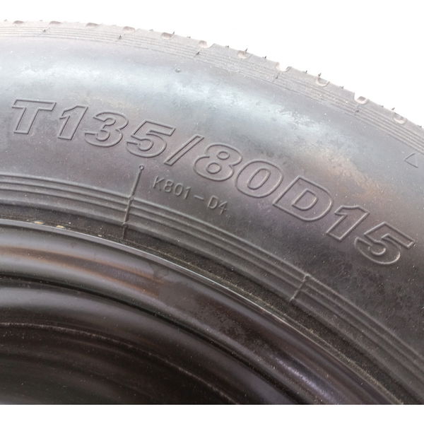 Roda Estepe Pneu 135 80 Aro 15 Honda Wrv Ex 2018