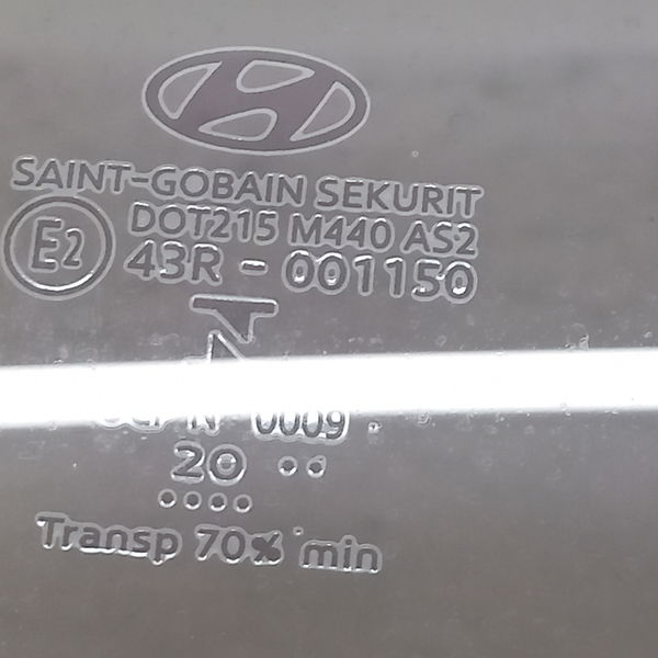 Vidro Traseiro Direito Hyundai Creta 1.6 Action 2021