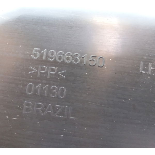 Parabarro Traseiro Esquerdo Fiat Toro Fredom 1.8 2017