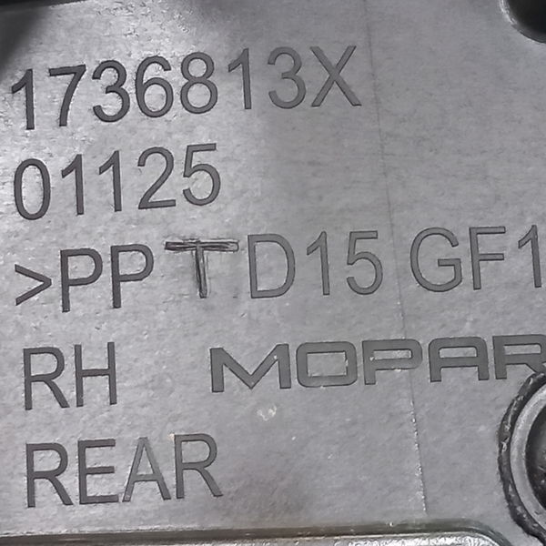 Forro De Porta Traseira Direita Fiat Toro Freedom 1.8 2017