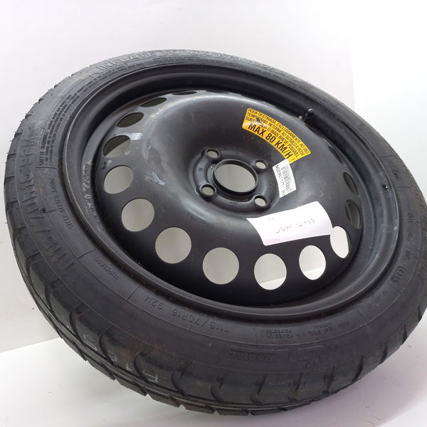 Roda Ferro Estepe 115 70 Aro 16 Chevrolet Onix 1.4 Ltz 2016
