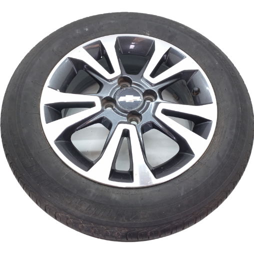 Roda De Liga Pneu 185 65 Aro 15 Chevrolet Onix 1.4 Ltz 2016