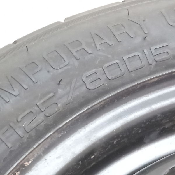 Roda Estepe Pneu 125 80 Aro 15 Hyundai Hb20 1.0 Sense 2021