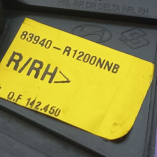 Acabamento Interno Traseiro Direito Hyundai Hb20 1.0 2021
