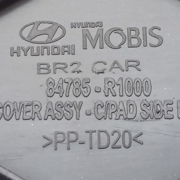 Acabamento Lateral Painel Direito Hyundai Hb20 1.0 2021