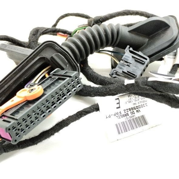 Chicote Da Porta Traseira Esquerda Vw Nivus Highline 2021