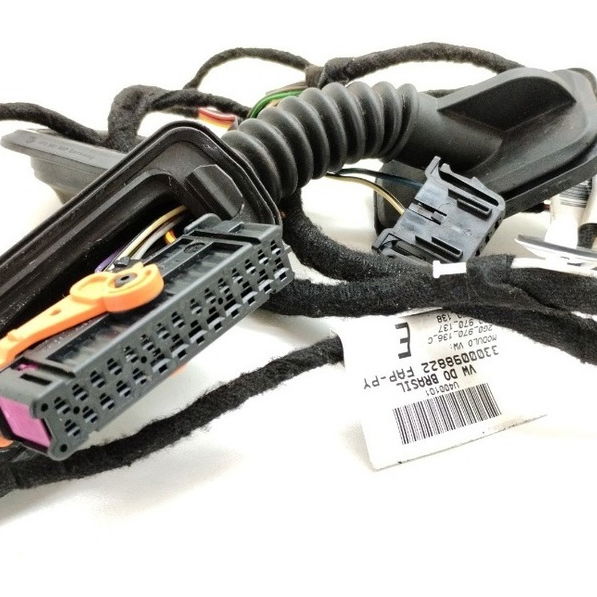Chicote Da Porta Traseira Esquerda Vw Nivus Highline 2021