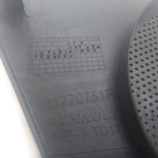 Tela Alto Falante Lateral Esquerda Renault Kwid Zen 2020