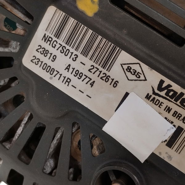 Alternador Renault Kwid Zen 2020