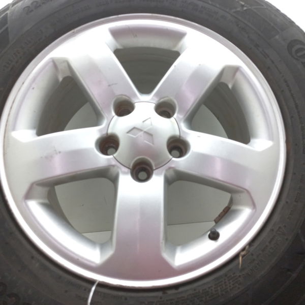 Roda Liga Pneu 225 70 Aro 16 Mitsubishi Pajero Tr4 2.0 2007
