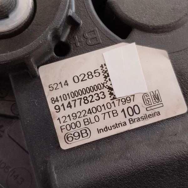 Alternador Chevrolet Onix 1.4 Ltz 2019