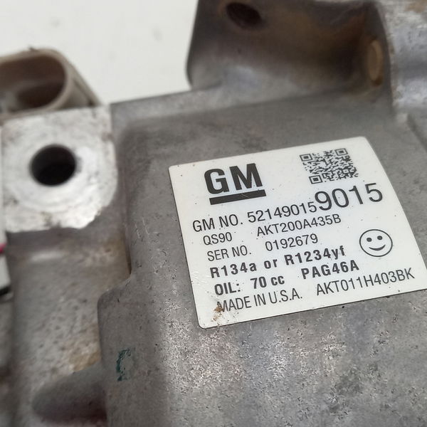 Compressor De Ar Gm Cobalt 1.8 Aut 2019