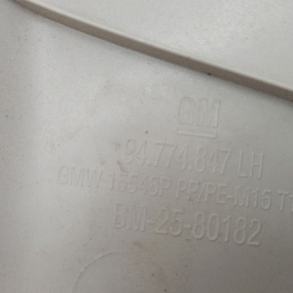 Acabamento Coluna Traseiro Esquerdo Gm Cobalt 1.8 Aut 2019