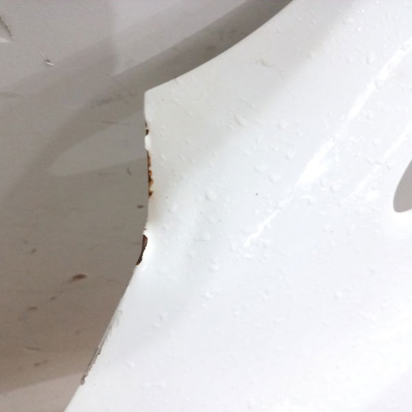 Paralama Esquerdo Com Detalhe Honda City Exl 2016
