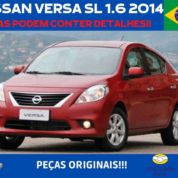 Capa Defletor Coletor Nissan Versa Sl 1.6 2014