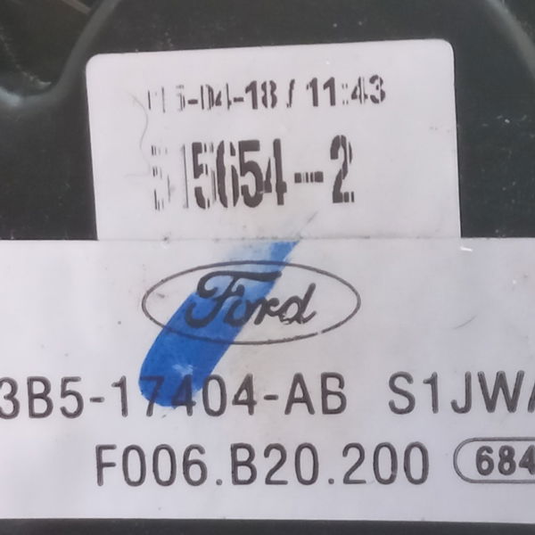 Motor Limpador Vidro Traseiro Ford Ka Se 1.0 2015