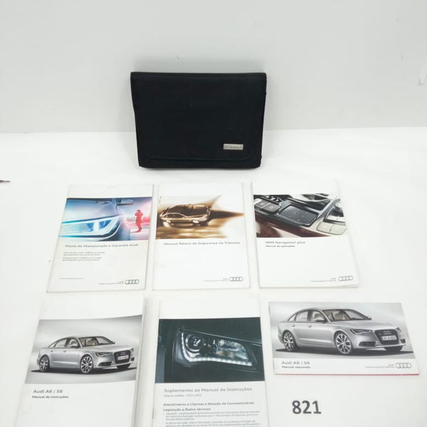 Jogo Manual  Proprietário Audi A6 2016