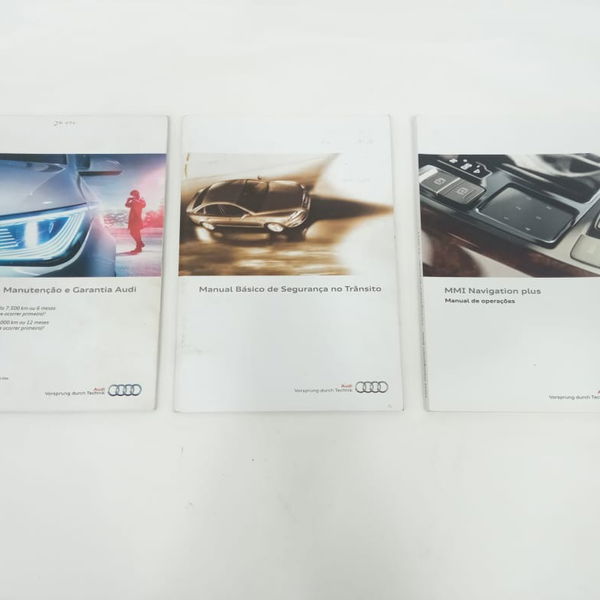 Jogo Manual  Proprietário Audi A6 2016