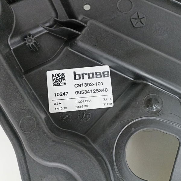 Suporte Máquina De Vidro Traseira Esquerda Compass 2019