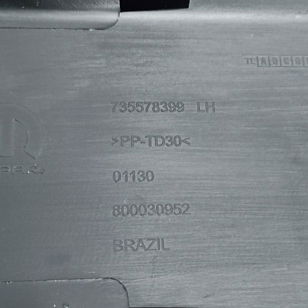 Aplique Lateral Traseira Esquerda Jeep Renegade 2020