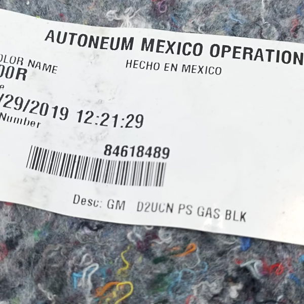 Carpe Assoalho Dianteiro Direito Gm Equinox 2020