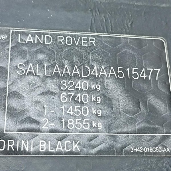 Painel Frontal Land Rover Discovery 2010