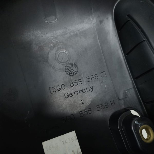 Acabamento Inferior Coluna Direção Vw Golf Tsi 2014