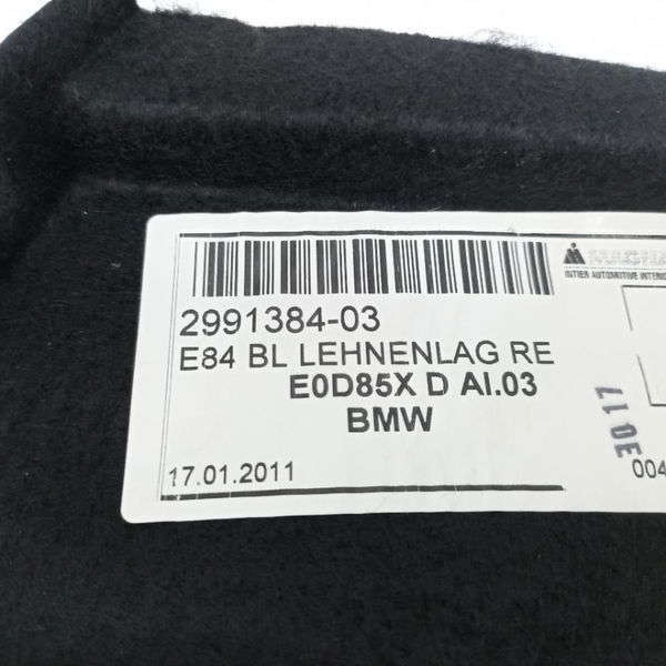Acabamento Forro  Tampa Traseira Direita Bmw X1 2012
