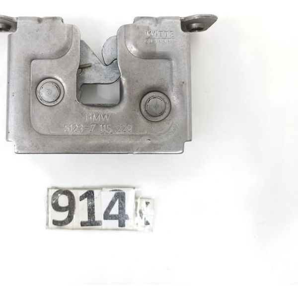 Fechadura Esquerda Capô Bmw X1 2012 51237115229