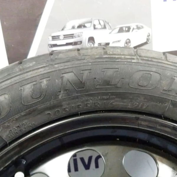 Estepe Dunlop 205/55 R16 Vw Jetta