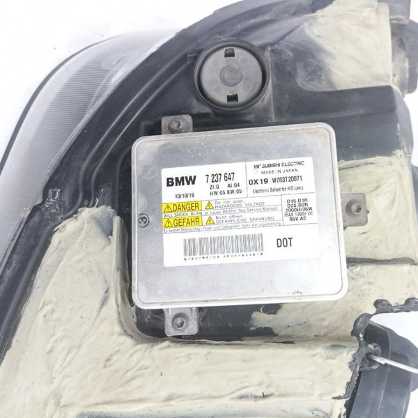 Farol Esquerdo Bmw X1 2012 2013 C/detalhe