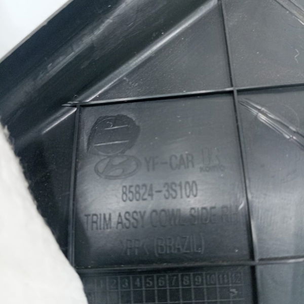 Soleira Dianteira Direita Hyundai Sonata 2011 858243s100