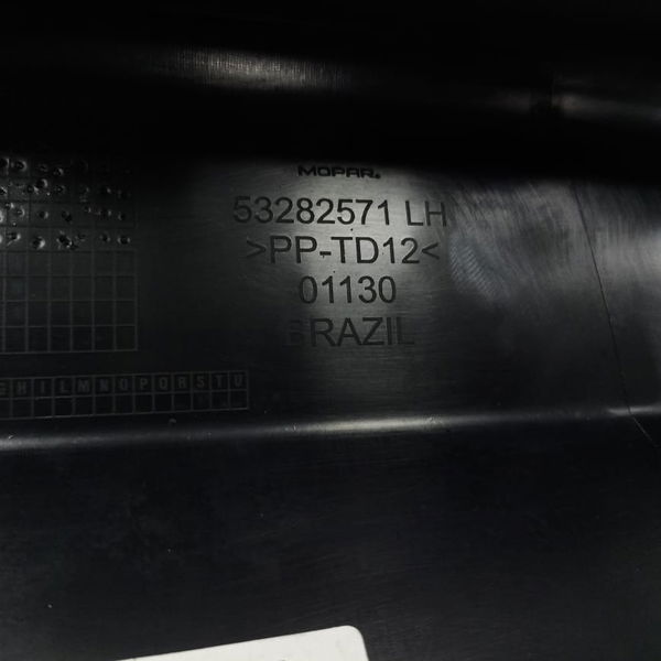 Spoiler Lateral Esquerda  Jeep Compass Flex 2021 Detalhe