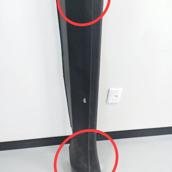 Spoiler Lateral Esquerdo Jeep Compass  Flex 2016 Detalhe