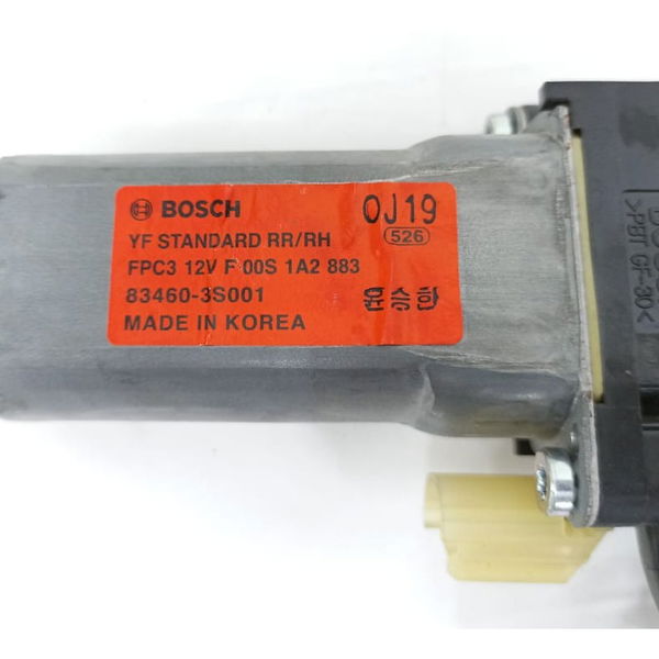 Motor Máquina Vidro Traseira Direita  Hyundai Sonata 2011